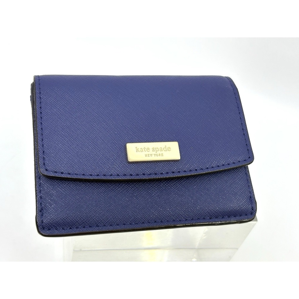 KATE SPADE Laurel Way Petty Saffiano Leather Wallet Very Nice!